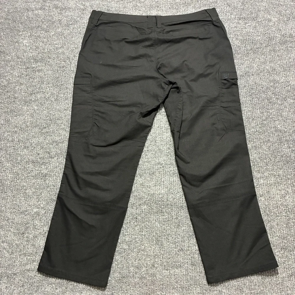 Mission Made Mens Cargo Pants Size‎ 38x30 Black Tactical Work Utility Ripstop
